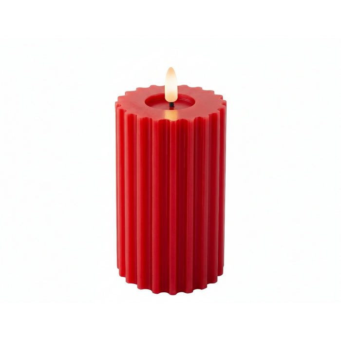 Candela in cera a LED a batteria