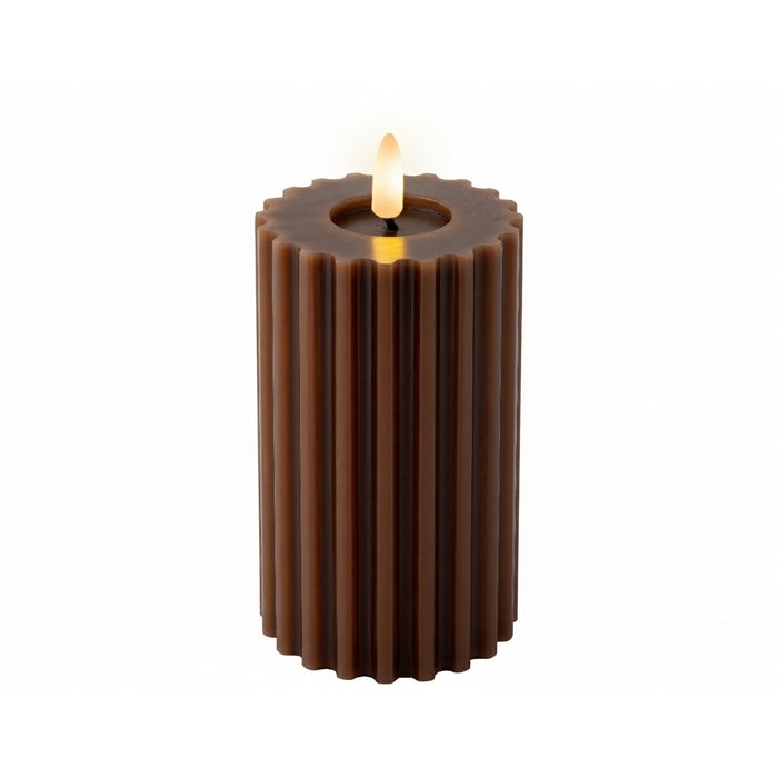 Candela in cera a LED a batteria