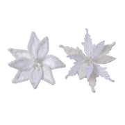 Pick stella di natale con clip 30 cm