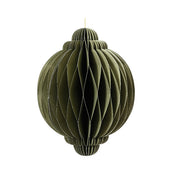 Decorazione natalizia cipolla di carta 40 cm