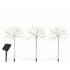 Alberelli decorativi solari a LED, da esterno