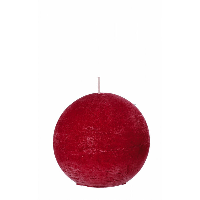 Candela profumata sfera natalizia