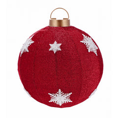 Palla decorativa natalizia con LED 60 cm