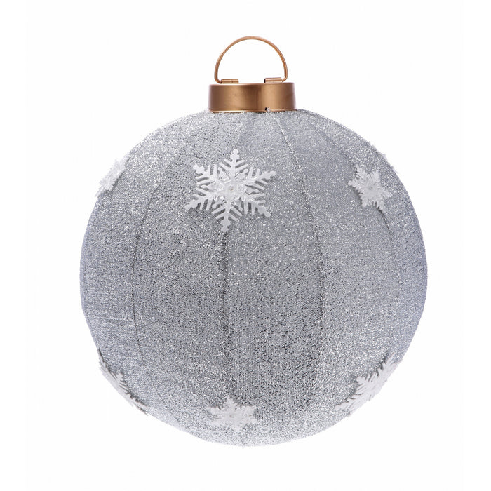 Palla decorativa natalizia con LED 60 cm