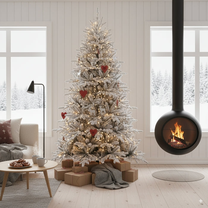 Albero di Natale innevato - Les Deux Alpes