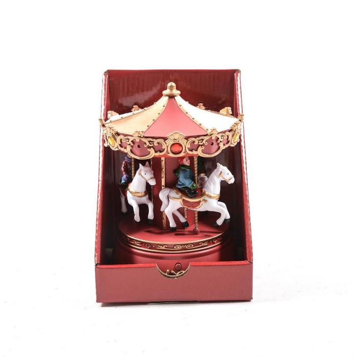 Giostra carosello per decorazione natalizia