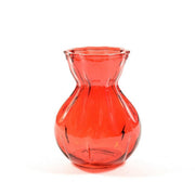 Vaso in vetro per decorazione natalizia