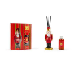 Diffusore d'essenza natalizio con ricarica e midollini 250 ml - Schiaccianoci