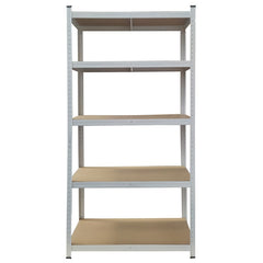 Scaffale in metallo colorato e legno 90x40x180h cm