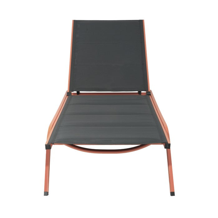 Set 2 lettini da giardino in metallo con schienale reclinabile e ruote - Serenity - BEST - 63955755237754