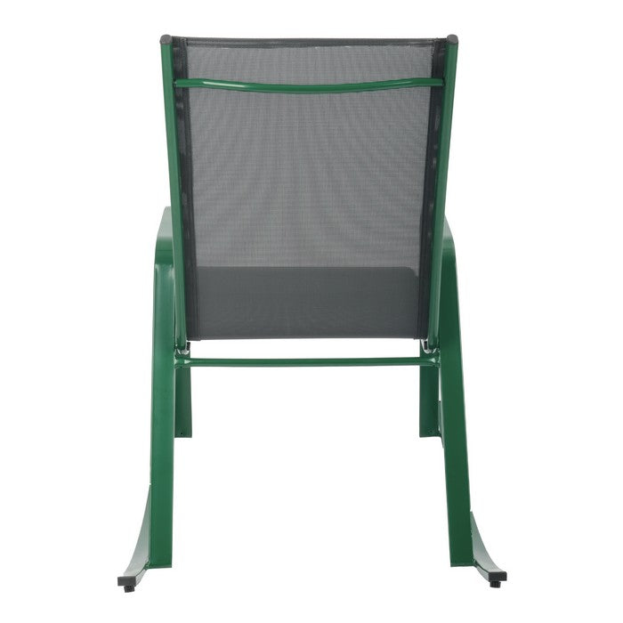 Set 2 poltrone a dondolo da giardino in metallo - Serenity - BEST - 63955763691898