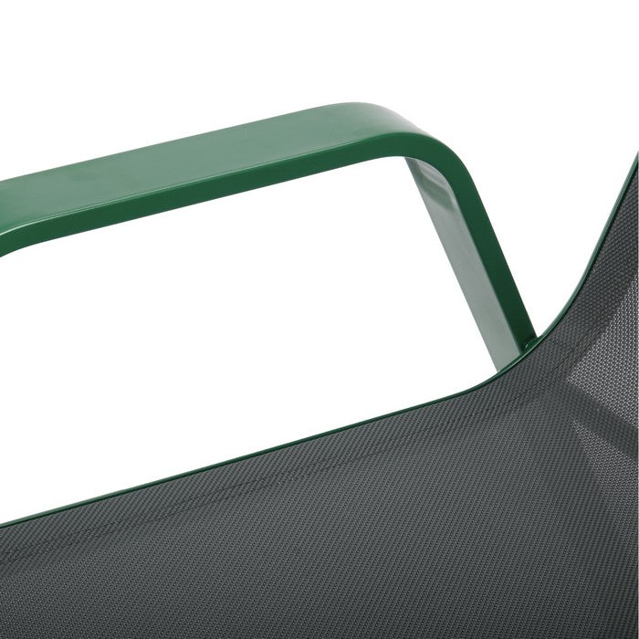 Set 2 poltrone a dondolo da giardino in metallo - Serenity - BEST - 63955764019578