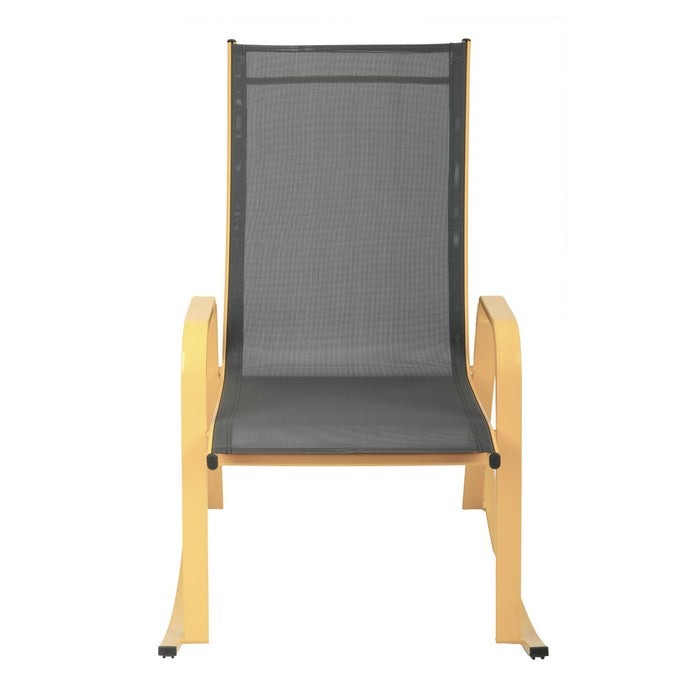 Set 2 poltrone a dondolo da giardino in metallo - Serenity - BEST - 63955763134842
