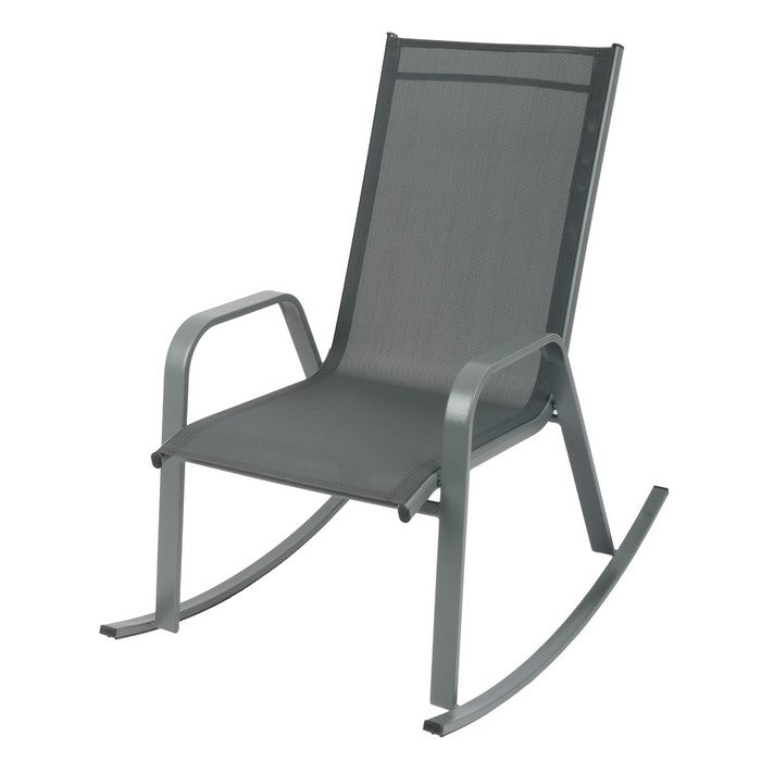 Set 2 poltrone a dondolo da giardino in metallo - Serenity - BEST - 63955763659130