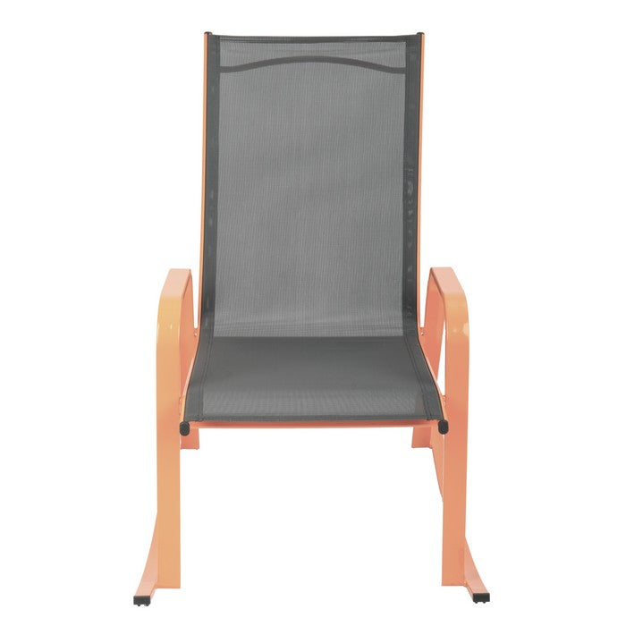 Set 2 poltrone a dondolo da giardino in metallo - Serenity - BEST - 63955763298682