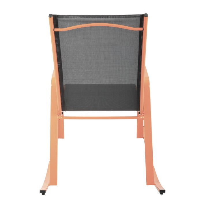 Set 2 poltrone a dondolo da giardino in metallo - Serenity - BEST - 63955764085114