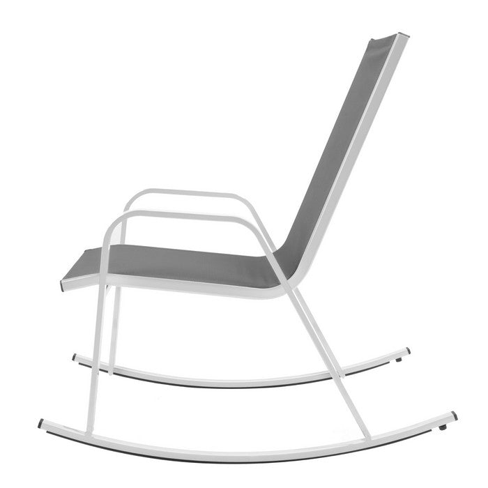 Set 2 poltrone a dondolo da giardino in metallo - Serenity - BEST - 63955763200378