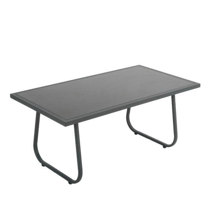 Salotto da giardino in metallo con divano, poltrone e tavolino - Eden - BEST - 63755554095482