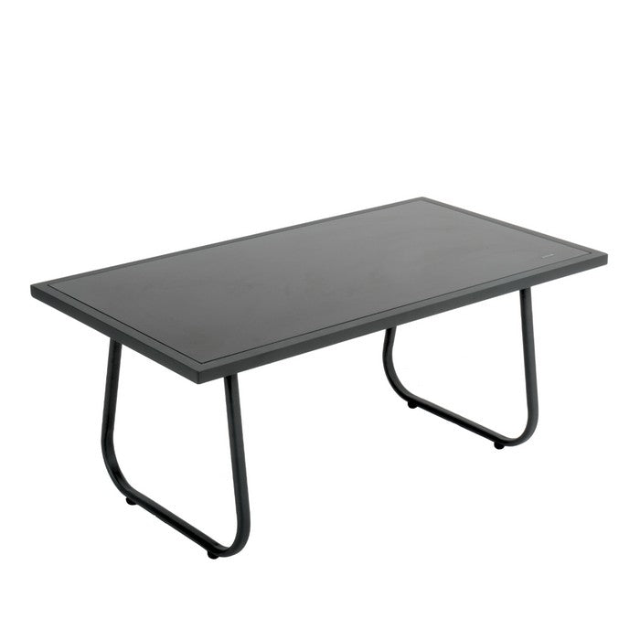 Salotto da giardino in metallo con divano, poltrone e tavolino - Eden - BEST - 63755556913530