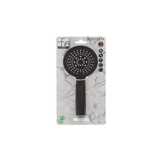Doccetta in ABS 5 funzioni nero opaco - Hidra - FERIDRAS - 64631922426234