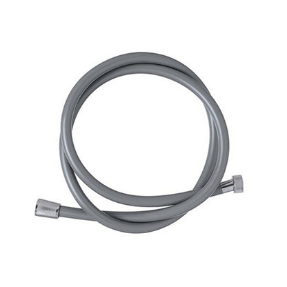 Tubo laccio doccia in PVC grigio 200 cm con sistema antitorsione - Hidra