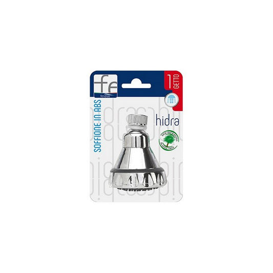 Soffione doccia in ABS cromato da 8 cm - Hidra - FERIDRAS - 64631941431674