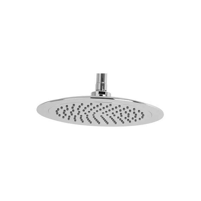 Soffione doccia tondo ultraslim in ABS cromo 24 cm - Hidra