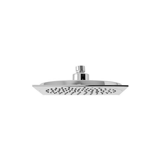Soffione doccia quadrato ultraslim in ABS cromato 20 cm - Hidra - FERIDRAS - 64631980458362
