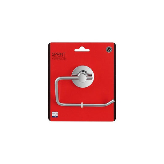 Porta rotolo in cromall e ABS cromato da muro - Sprint - FERIDRAS - 64631988879738