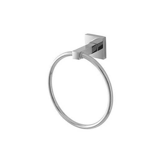 Porta salviette ad anello in cromall - Rock - FERIDRAS - 64632013095290