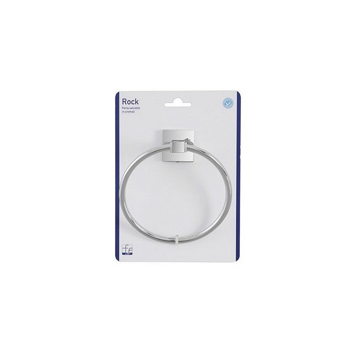Porta salviette ad anello in cromall - Rock - FERIDRAS - 64632013095290