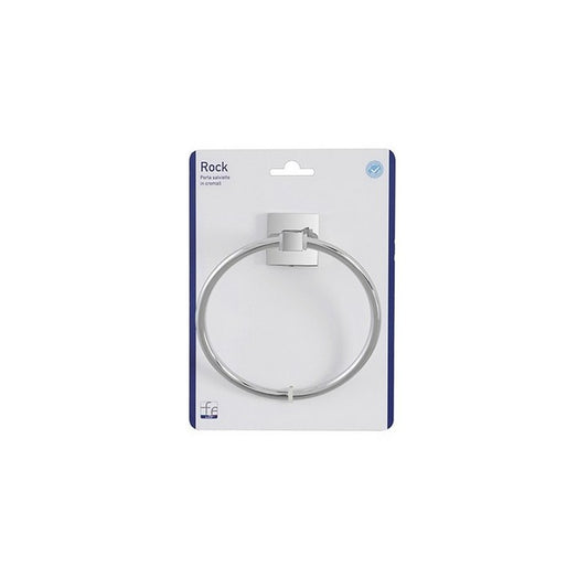 Porta salviette ad anello in cromall - Rock - FERIDRAS - 64632013095290