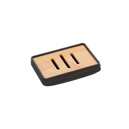Porta sapone in ABS e bamboo - Alabama