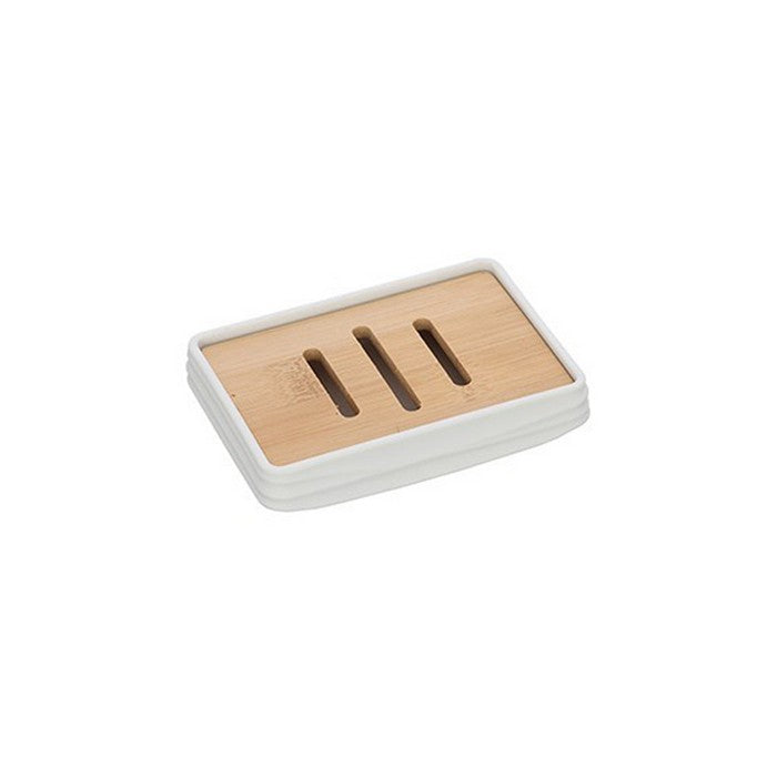 Porta sapone in ABS e bamboo - Alabama - FERIDRAS - 64632279138682