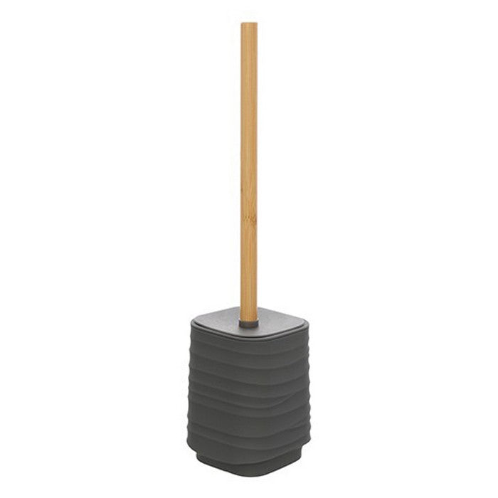 Porta scopino in plastica ABS e bamboo - Alabama - FERIDRAS - 64632085447034