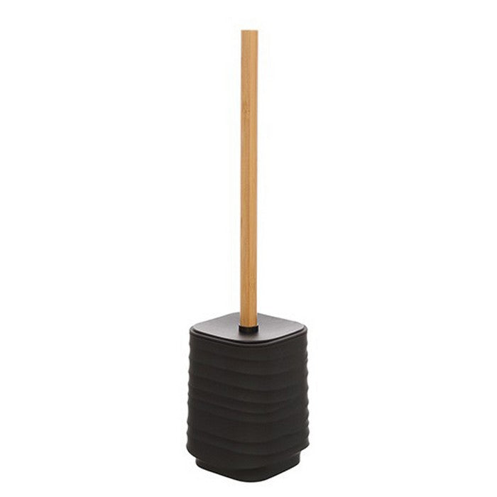 Porta scopino in plastica ABS e bamboo - Alabama - FERIDRAS - 64632274813306