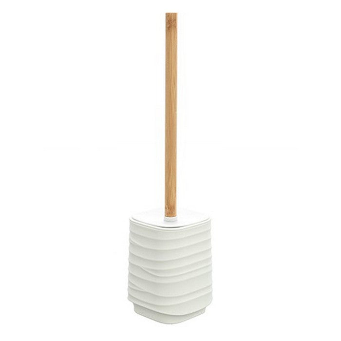 Porta scopino in plastica ABS e bamboo - Alabama - FERIDRAS - 64632279531898