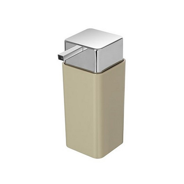 Dispenser quadrato per sapone in plastica - Star - FERIDRAS - 64632141185402