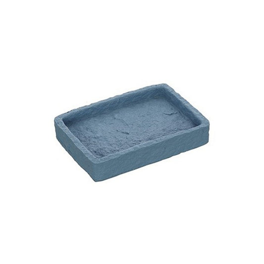 Porta sapone rettangolare effetto pietra - Sabbia - FERIDRAS - 64632169103738