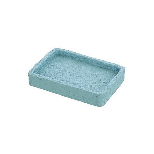 Porta sapone rettangolare effetto pietra - Sabbia - FERIDRAS - 64632169103738