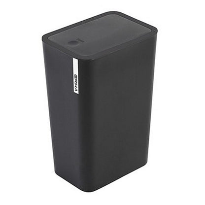 Pattumiera in plastica con coperchio push 8 litri - Erika