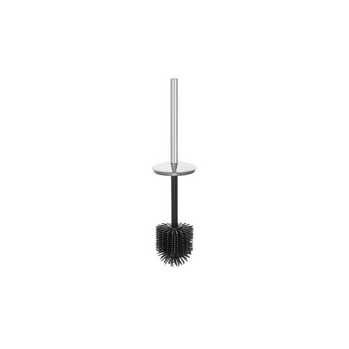 Porta scopino in acciaio con ciuffo in silicone - Principe - FERIDRAS - 64632227889530