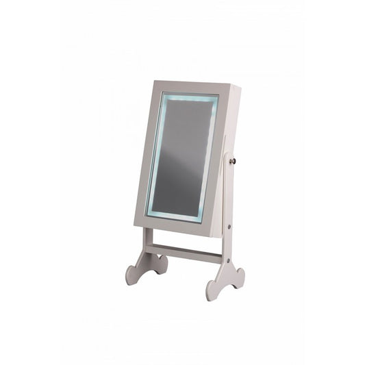 Specchio con LED e portagioie da tavolo 56 cm - AD TREND - 63845808570746