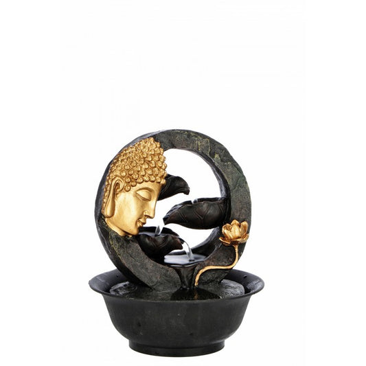 Fontana elettrica con Buddha 28 cm - AD TREND - 