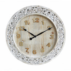 Orologio da parete shabby in legno 60 cm