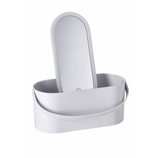 Beauty case in plastica con specchio e LED - AD TREND - 