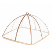 Coperchio copri vassoio rettangolare in bamboo 34 cm