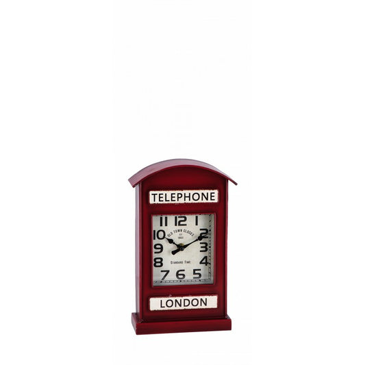 Orologio da tavolo cabina telefonica 30 cm - AD TREND - 
