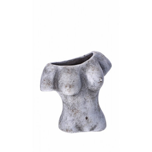 Busto portafiori donna in cemento 20 cm - AD TREND - 