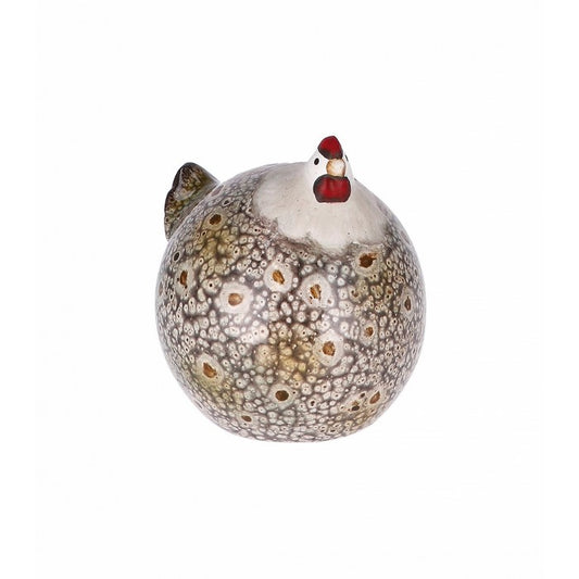 Decorazione in ceramica gallina 12 cm - AD TREND - 